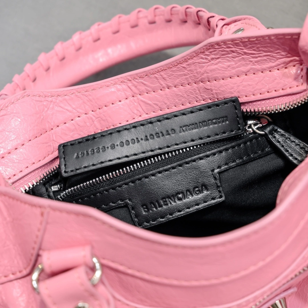 Balenciaga 2024 Lie City Studded Motorcycle Bag Efficient 61052