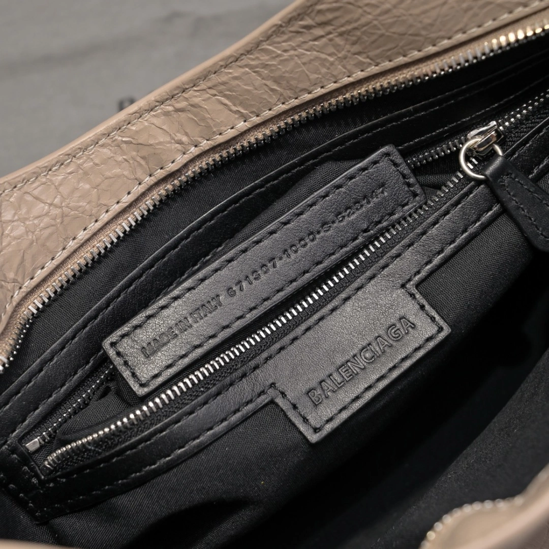 Balenciaga 2024 Lie City Studded Motorcycle Bag Modern 61012