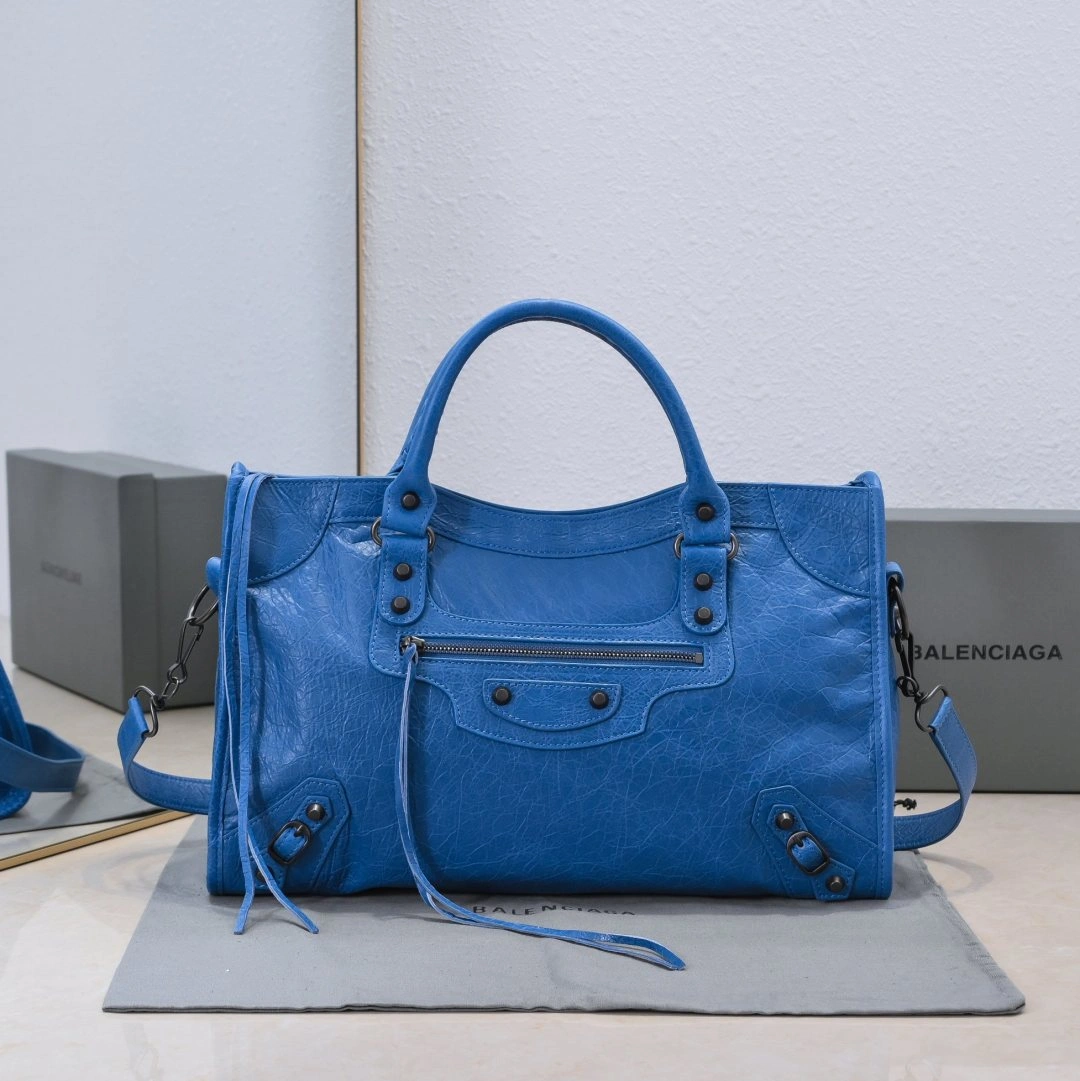 Balenciaga 2024 Revived City Motorcycle Bag -  Chic ModernLook 61047