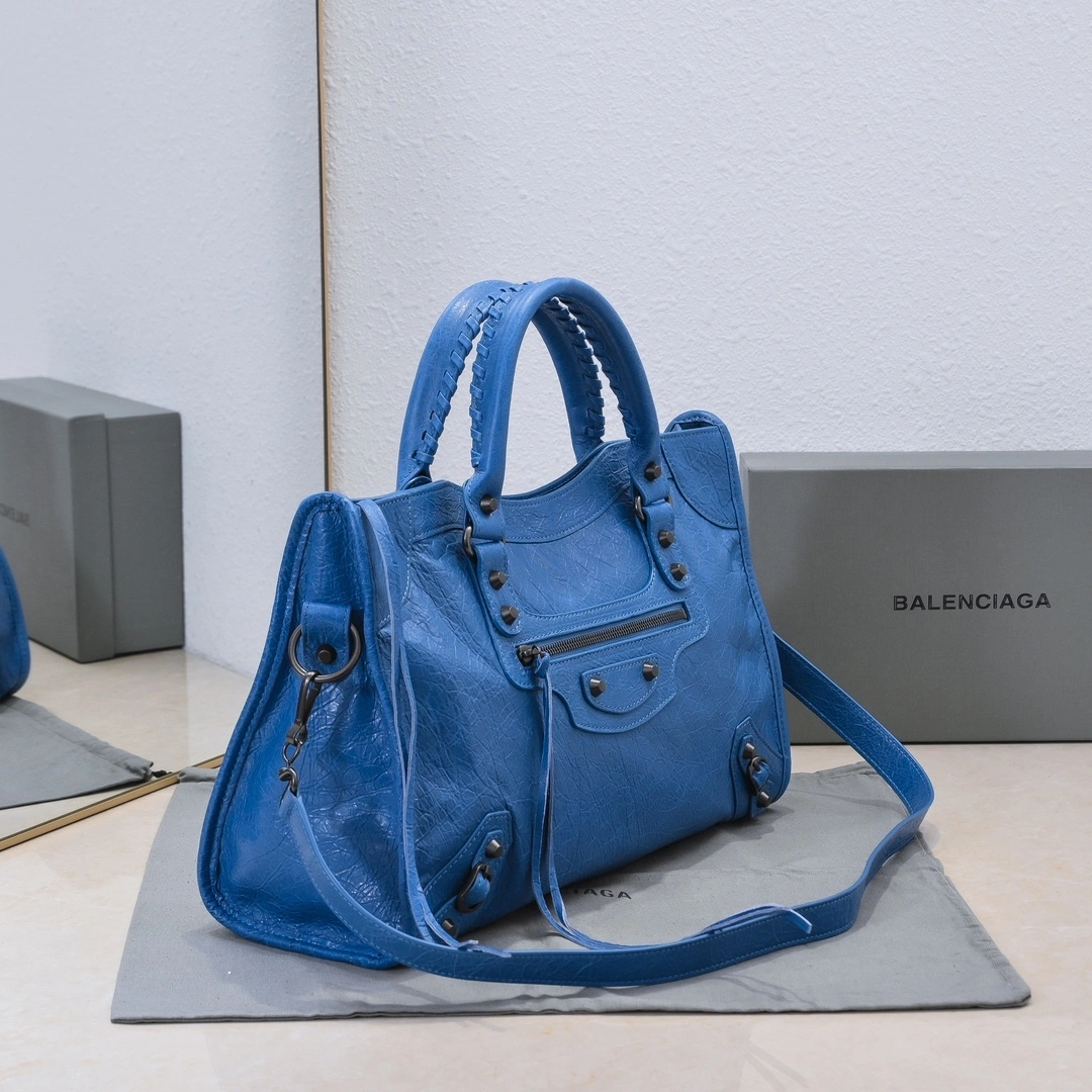 Balenciaga 2024 Revived City Motorcycle Bag -  Chic ModernLook 61047