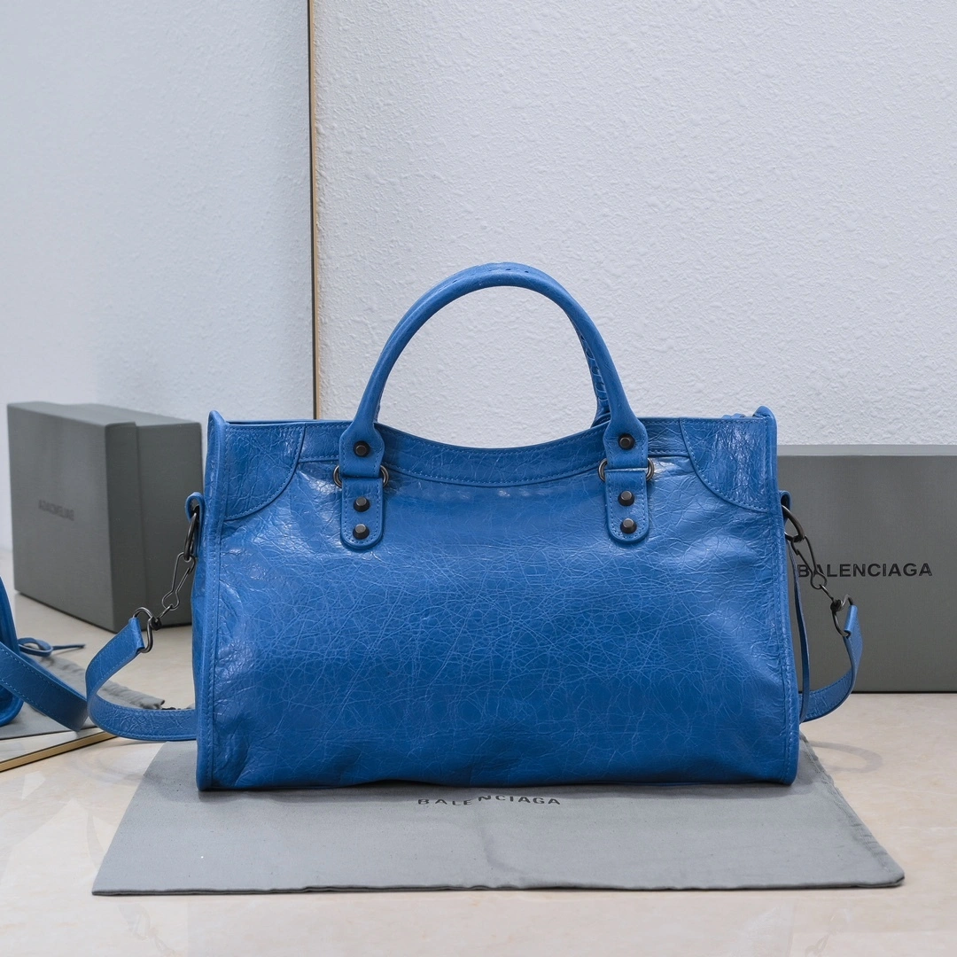 Balenciaga 2024 Revived City Motorcycle Bag -  Chic ModernLook 61047