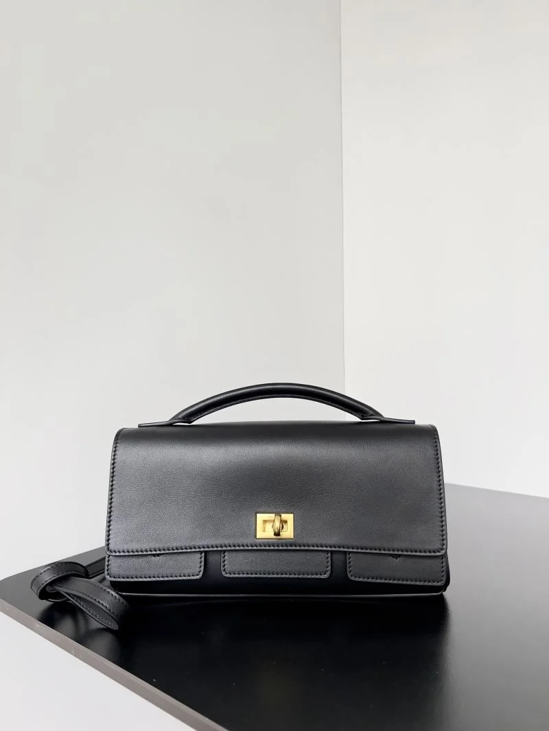 Balenciaga Air Series Convertible Shoulder Strap Clutch Bag Lightweight 38219