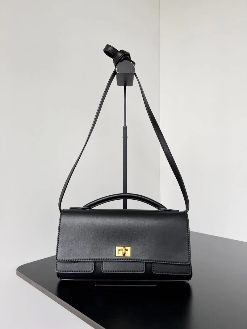 Balenciaga Air Series Convertible Shoulder Strap Clutch Bag Lightweight 38219