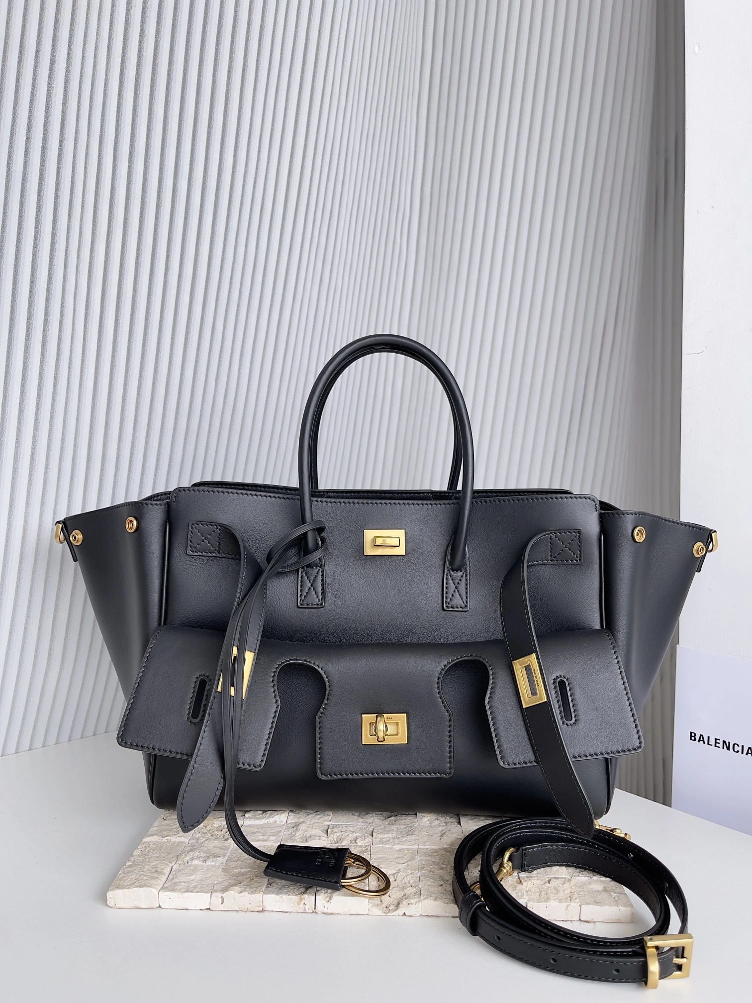 Balenciaga Air Small Trumpet Bag -  Chic Design MoistureWicking 60869