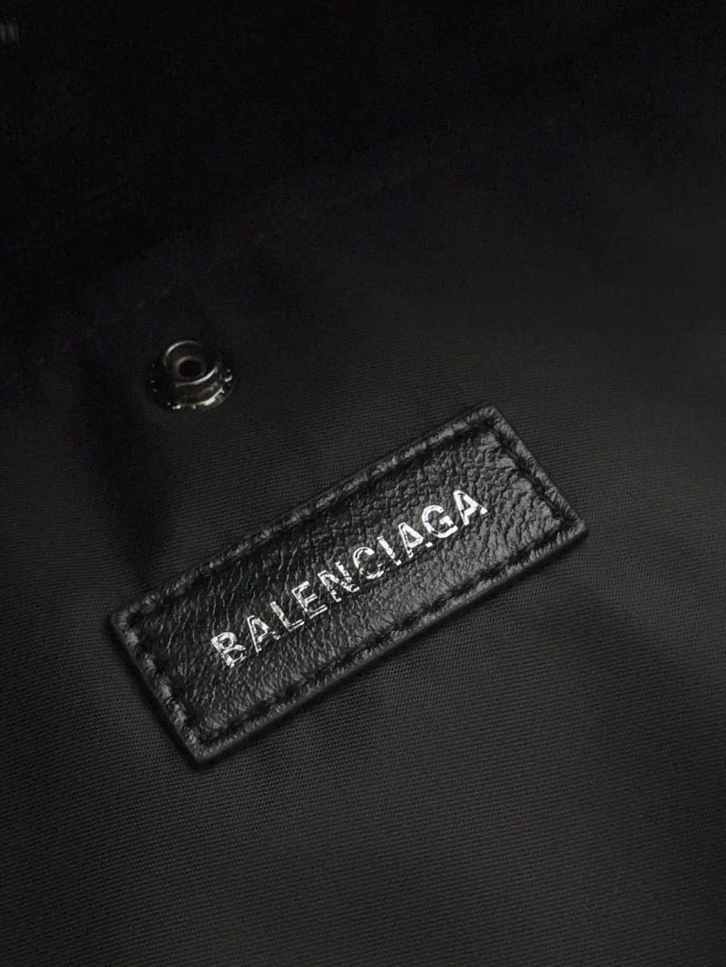 Fashionable Balenciaga Army Black Waterproof Nylon Multi-Use Backpack 38329