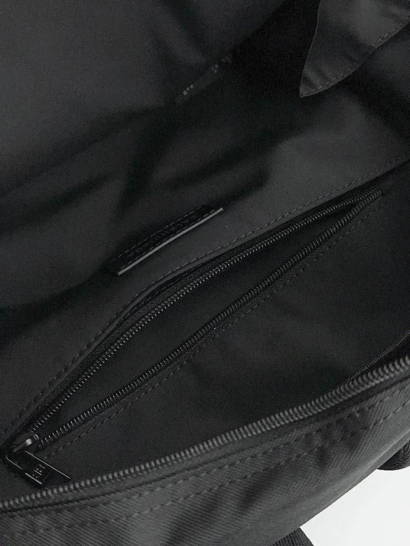 QuickDry Balenciaga Army SPACE Black Nylon Multi-Compartment Backpack 38324