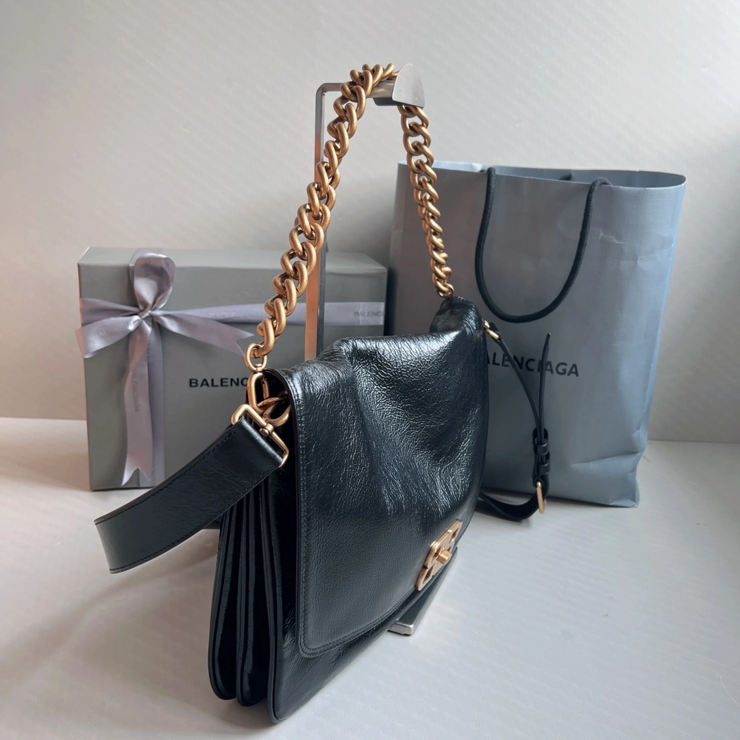 Timeless Balenciaga BB  Series Large Chain Underarm Bag - Fall 60873