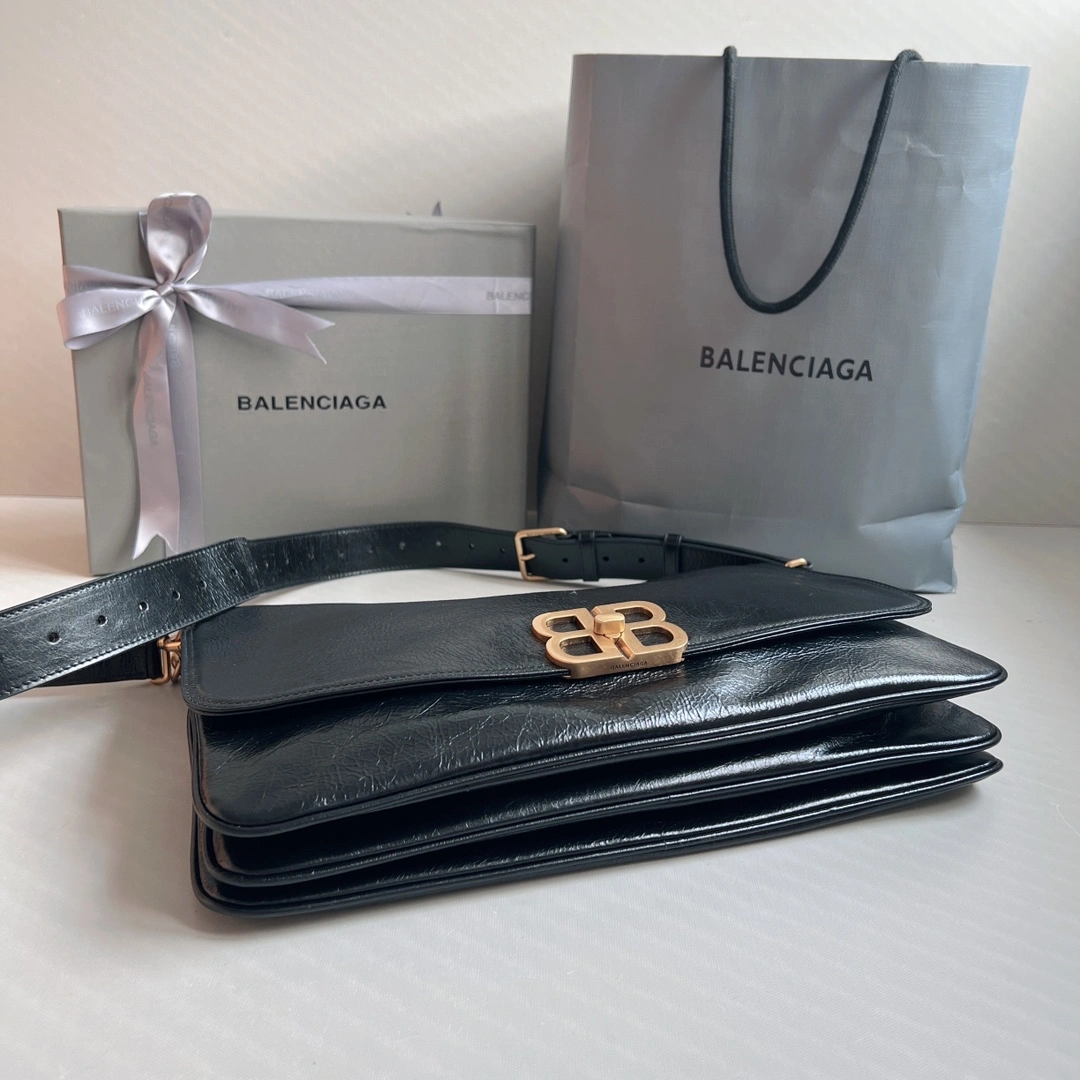 Timeless Balenciaga BB  Series Large Chain Underarm Bag - Fall 60873
