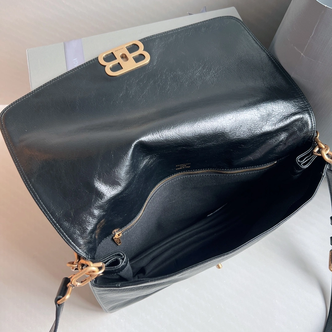 Timeless Balenciaga BB  Series Large Chain Underarm Bag - Fall 60873