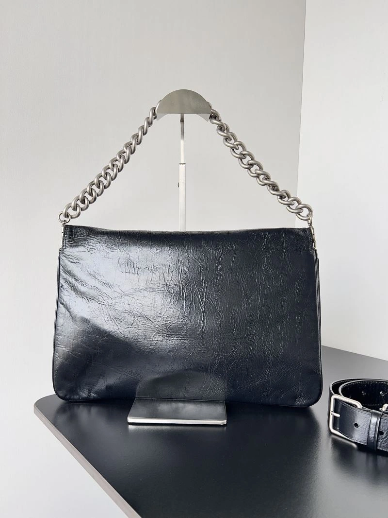 OdorResistant Balenciaga BB Solt Peach Lambskin Convertible Shoulder Bag 78586