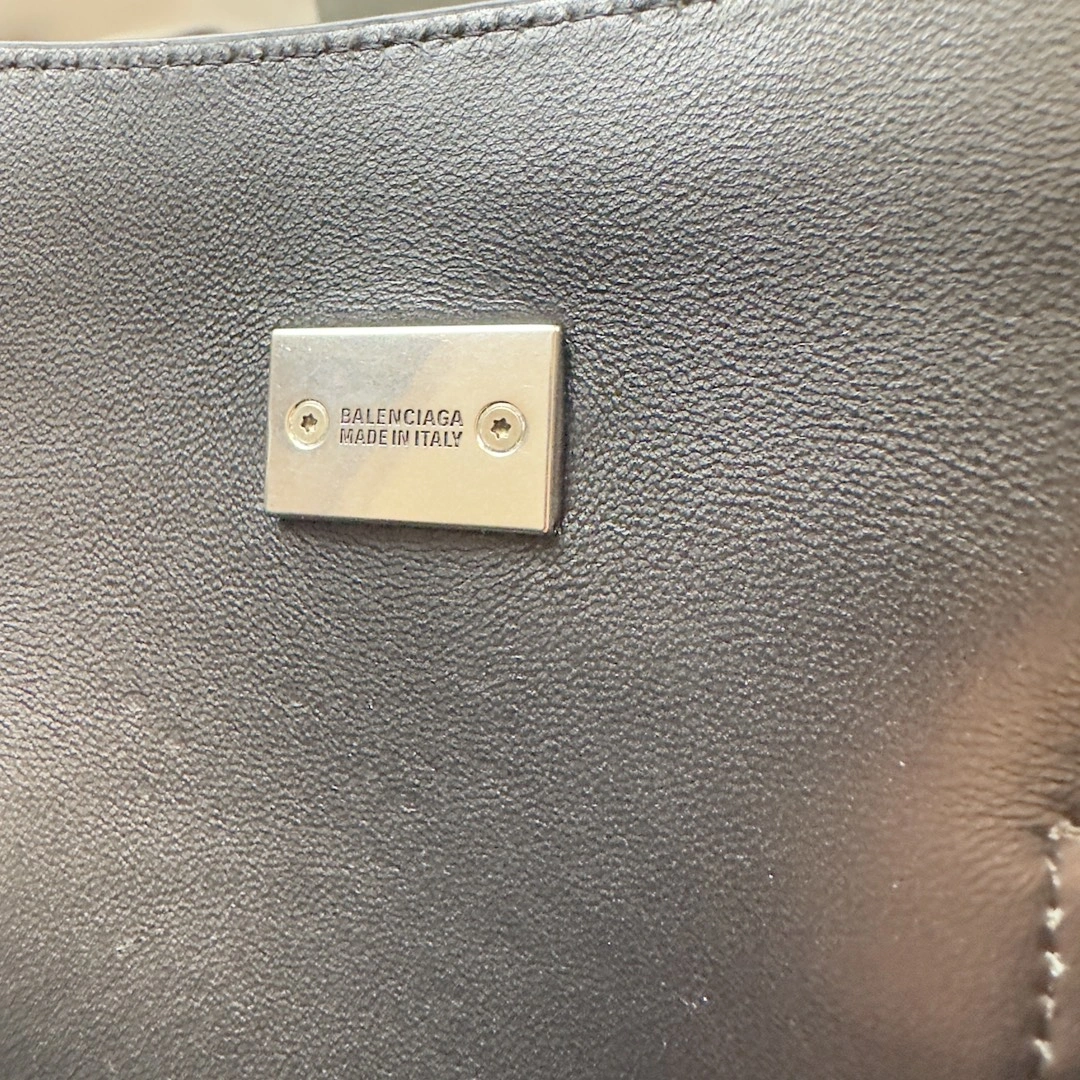 MoistureWicking Balenciaga Bel-Air Oversized  Calfskin Bag with Iconic Lock 64667