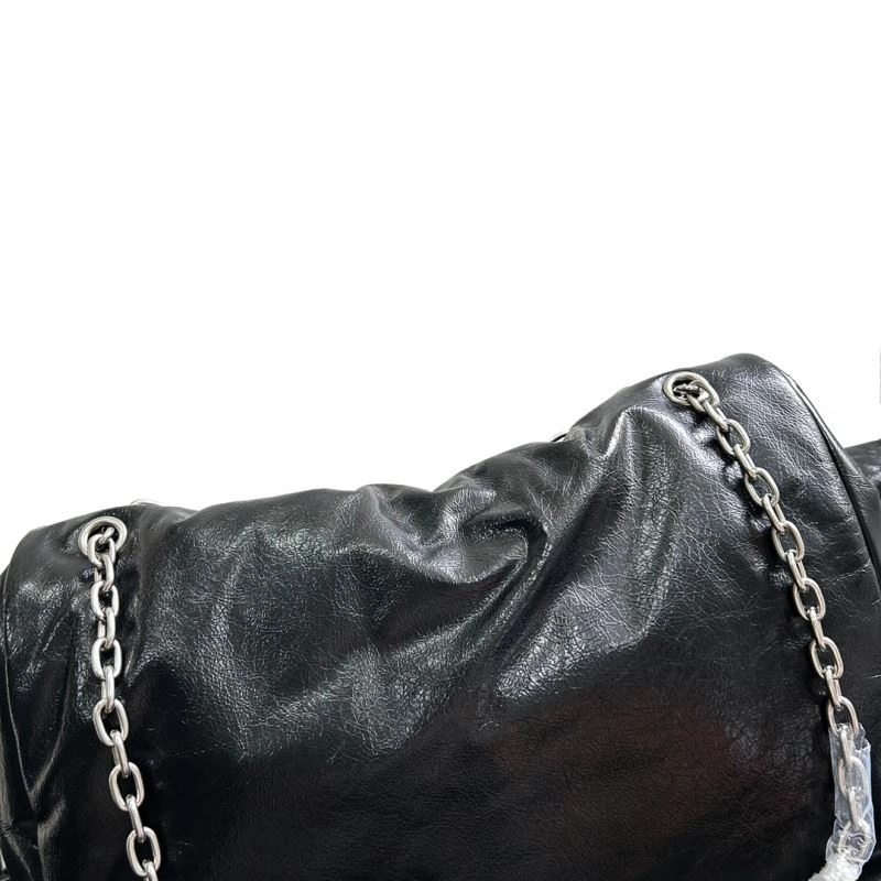 FashionForward Balenciaga Big Black Silver Monaco  Calfskin Bag - Fashion Essential 66973