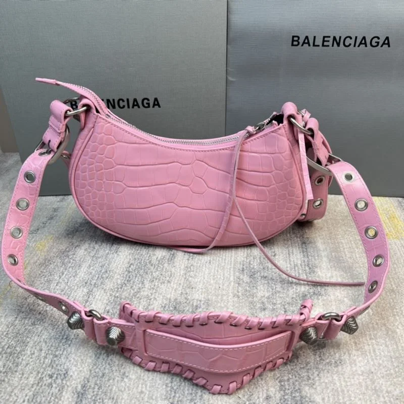 Balenciaga Cherry Blossom Crocodile Print Le Cagole Bag SportInspired 38376