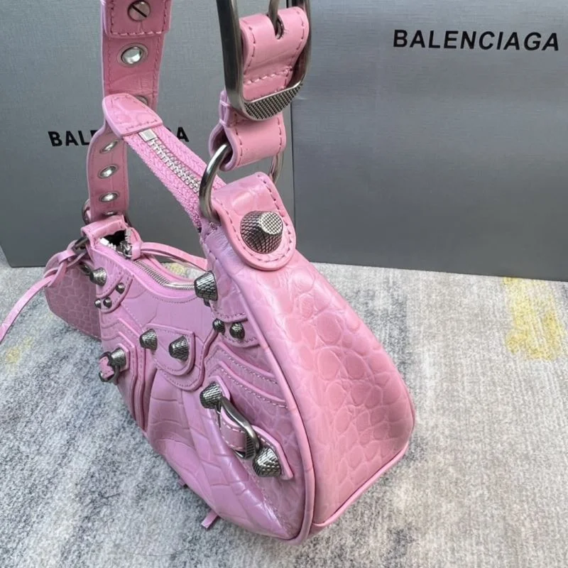 Balenciaga Cherry Blossom Crocodile Print Le Cagole Bag SportInspired 38376