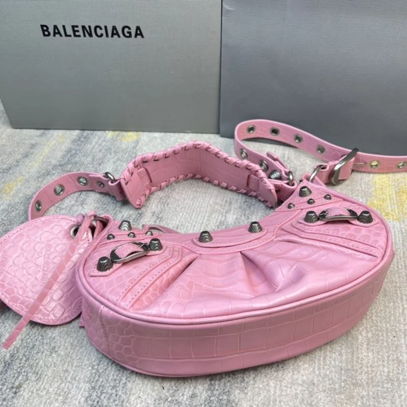 Balenciaga Cherry Blossom Crocodile Print Le Cagole Bag SportInspired 38376