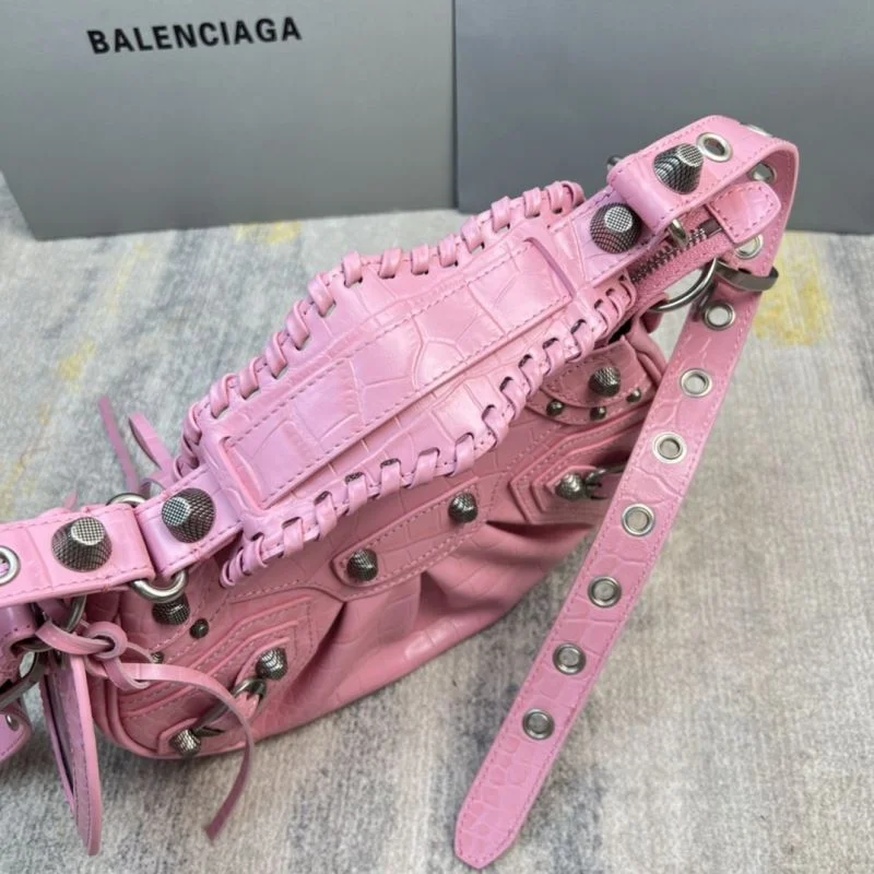 Balenciaga Cherry Blossom Crocodile Print Le Cagole Bag SportInspired 38376