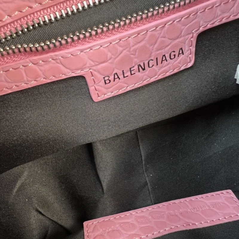 Balenciaga Cherry Blossom Crocodile Print Le Cagole Bag SportInspired 38376