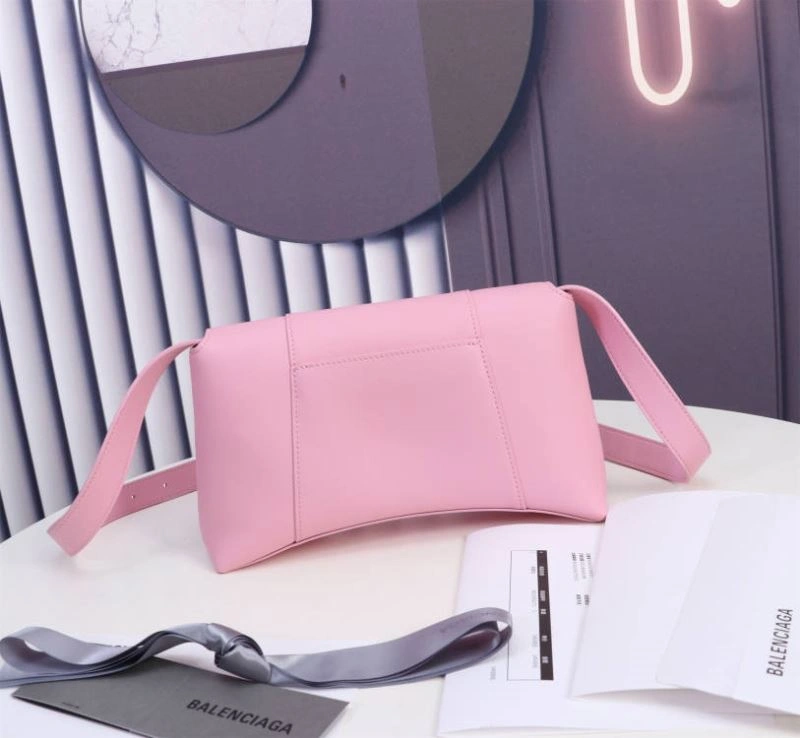 Balenciaga Cherry Blossom Hourglass Bag - Iconic Arc Design in Small Size WrinkleFree 75304