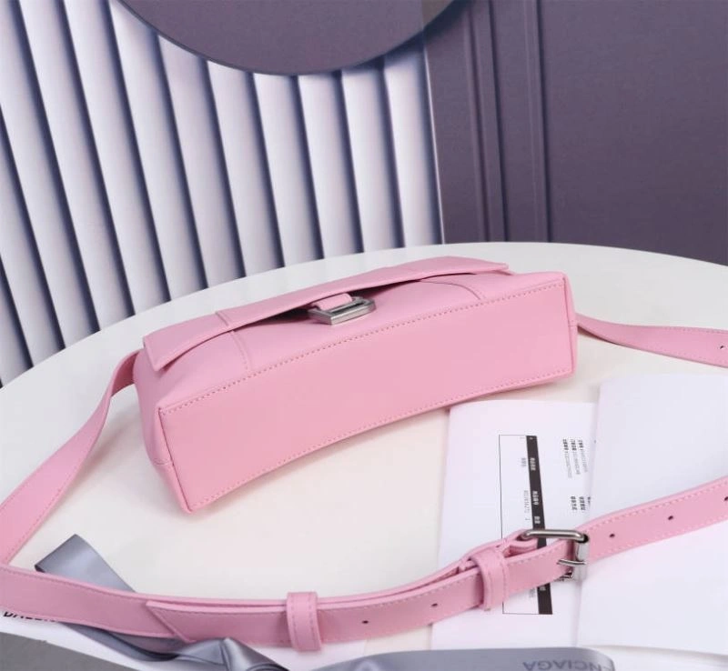 Balenciaga Cherry Blossom Hourglass Bag - Iconic Arc Design in Small Size WrinkleFree 75304