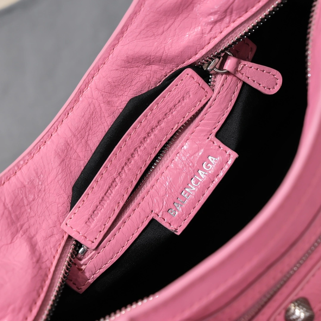 Balenciaga Cherry Blossom Neo Cagole Motorcycle Bag Sustainable 60982