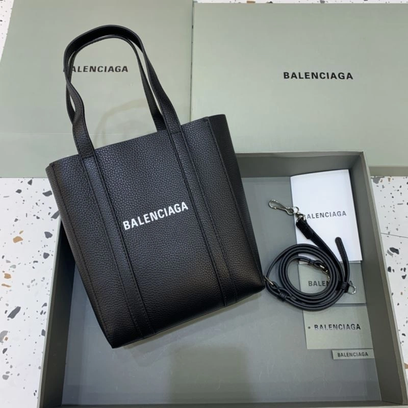 RelaxedFit Balenciaga  Italian Calfskin Mini Tote Bag - Dual Style Fashion 67013