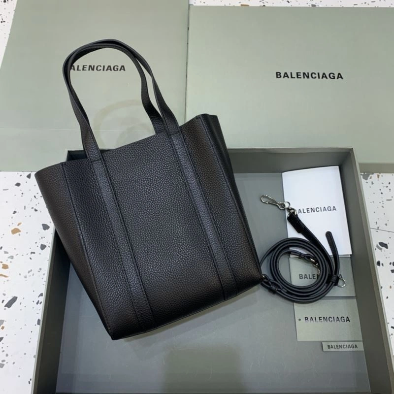 RelaxedFit Balenciaga  Italian Calfskin Mini Tote Bag - Dual Style Fashion 67013