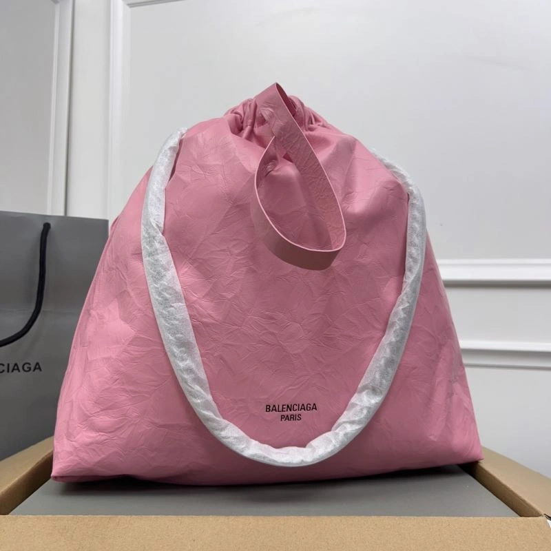 Durable Balenciaga Chic Pleated Crush Tote - Large Size  Garbage Bag 78796