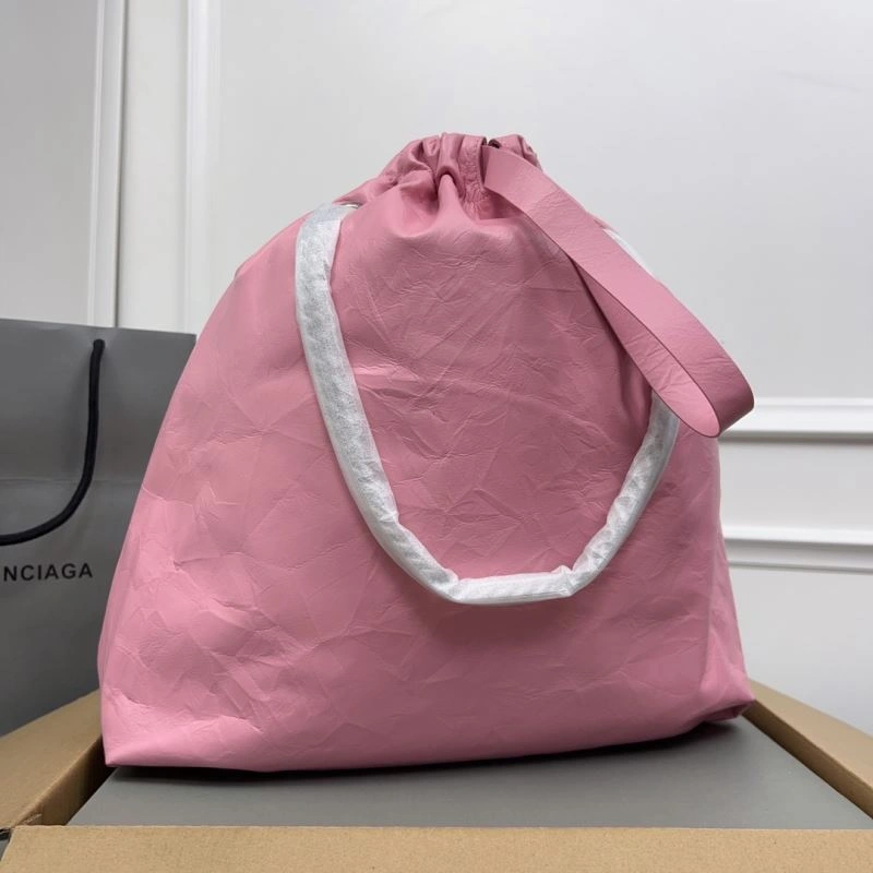 Durable Balenciaga Chic Pleated Crush Tote - Large Size  Garbage Bag 78796