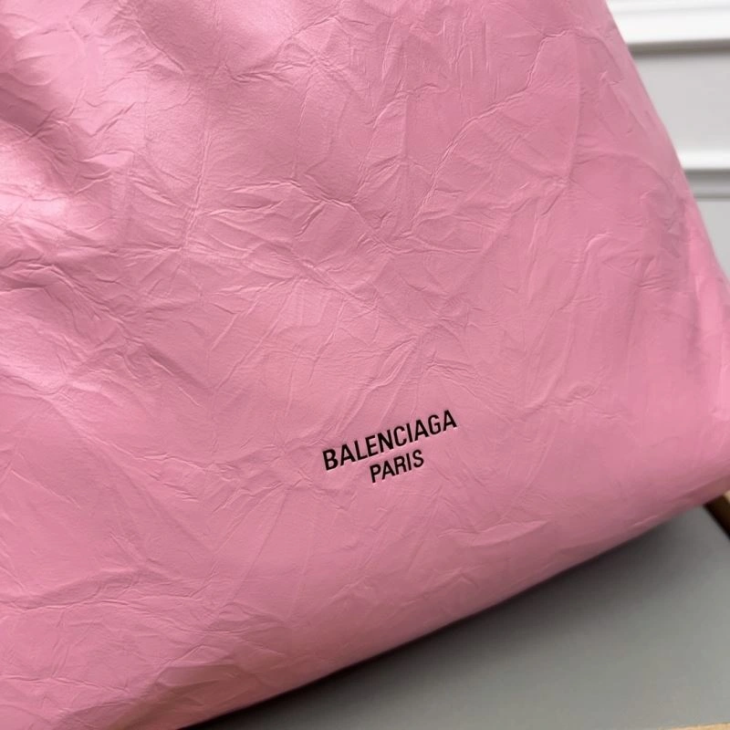 Durable Balenciaga Chic Pleated Crush Tote - Large Size  Garbage Bag 78796