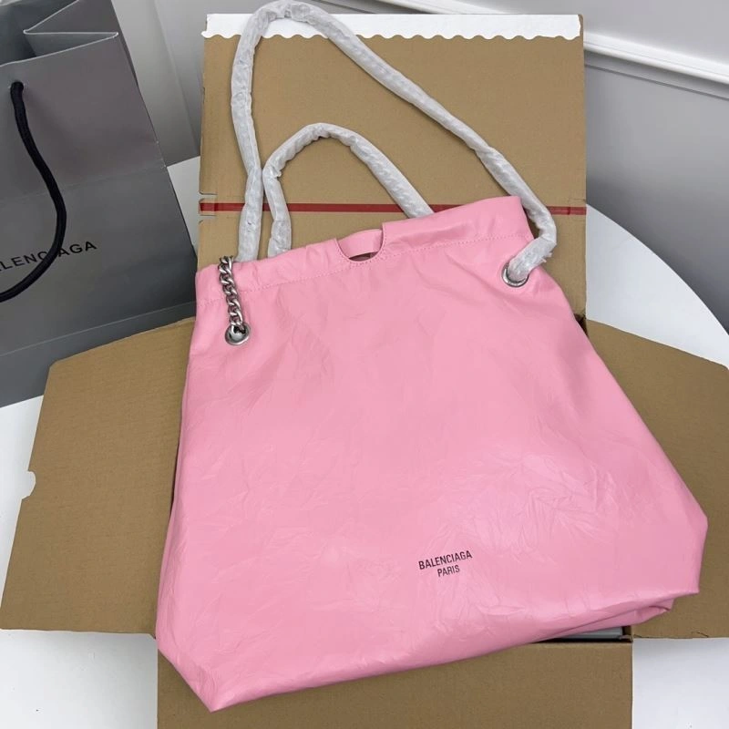 Durable Balenciaga Chic Pleated Crush Tote - Large Size  Garbage Bag 78796