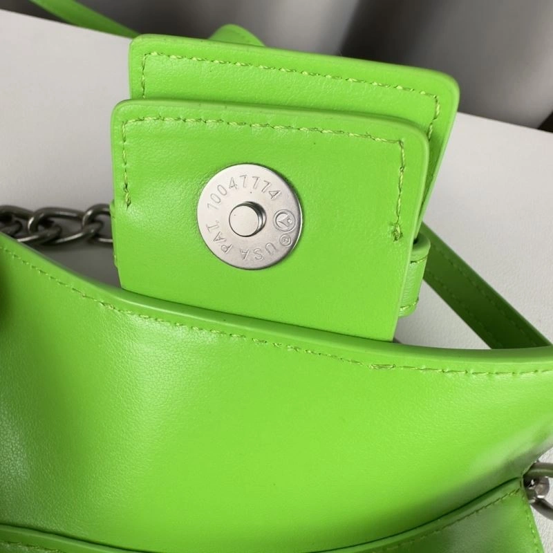 Balenciaga  Trapezoidal Lindsay Handbag - Vintage Green Charm Seasonal 75363