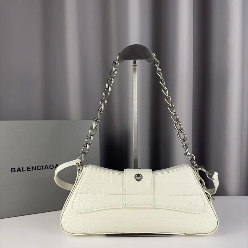 Balenciaga  Triangular Flap Crocodile Handbag - Lindsay Series ZeroBulk 75361