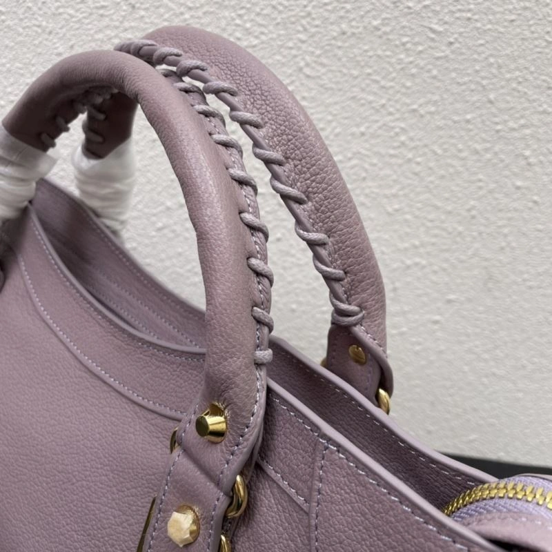 FreshLook Balenciaga  Goat Leather Large Motorcycle Bag with Mirror 72683