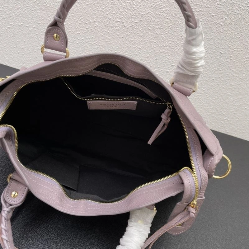 FreshLook Balenciaga  Goat Leather Large Motorcycle Bag with Mirror 72683