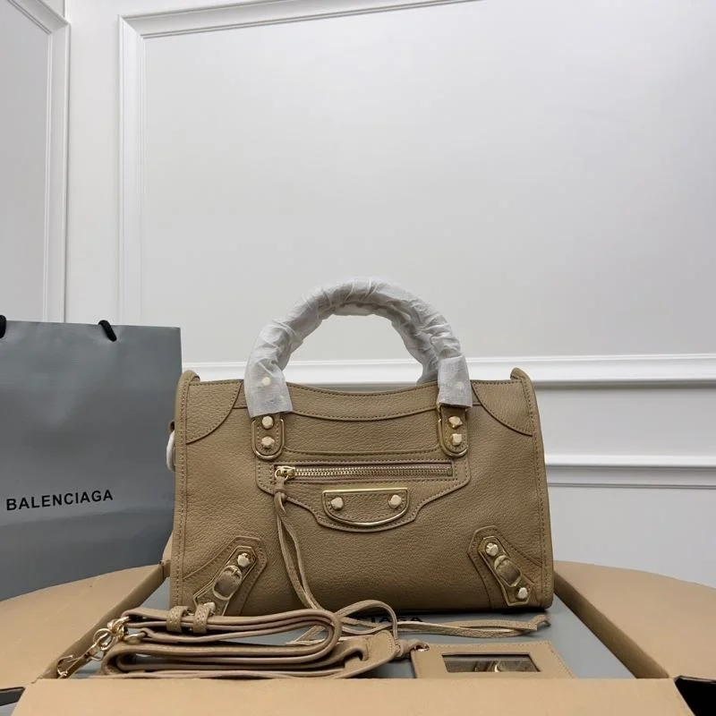 Balenciaga  Goat Leather Motorcycle Bag - Apricot Gold SunProtective 38304