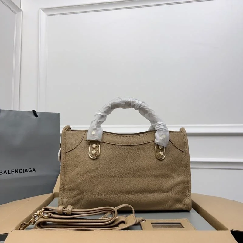 Balenciaga  Goat Leather Motorcycle Bag - Apricot Gold SunProtective 38304