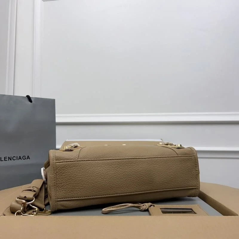 Balenciaga  Goat Leather Motorcycle Bag - Apricot Gold SunProtective 38304