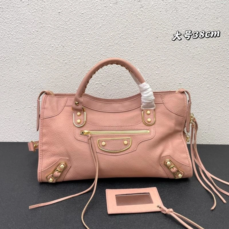 Balenciaga  Goat Leather Motorcycle Bag with Mirror Functional 72710