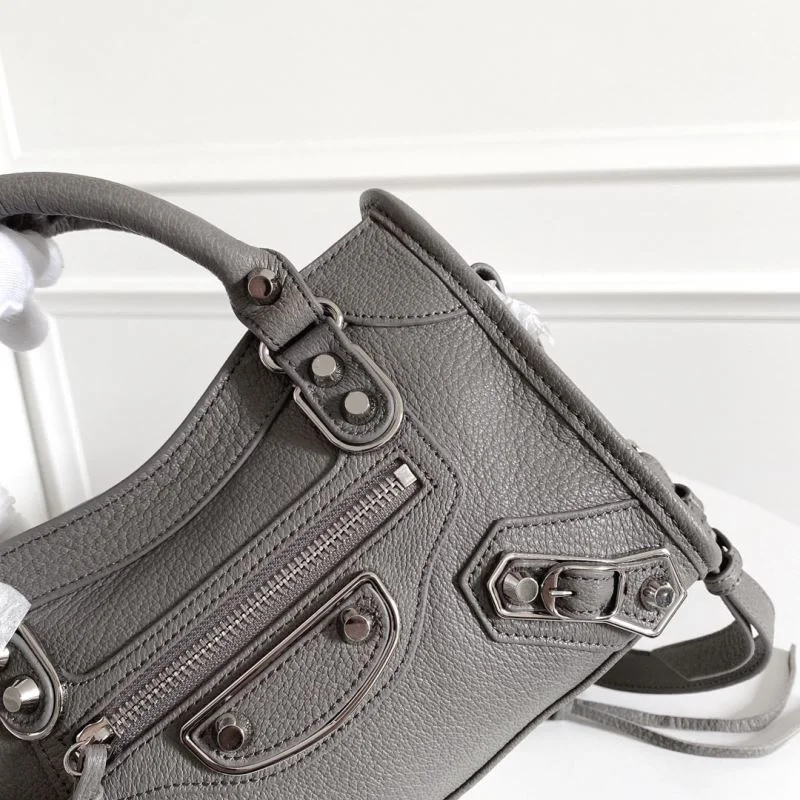 Balenciaga  Italian Goat Leather Motorcycle Bag - Mini 23cm Minimalist 38320