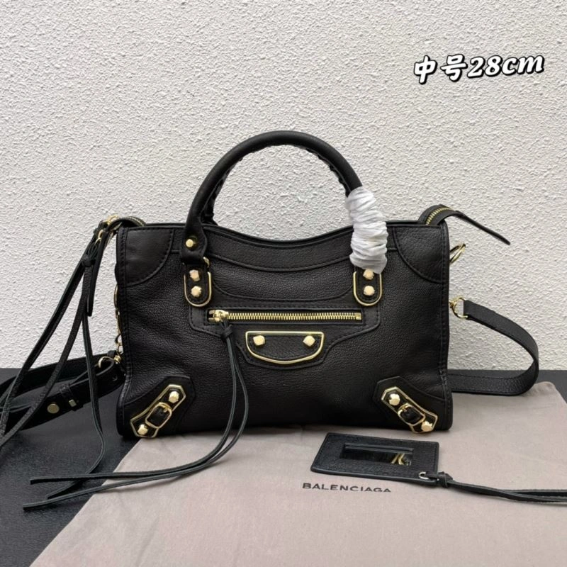 EasyCare Balenciaga  Medium Motorcycle Bag with Detachable Strap 72665