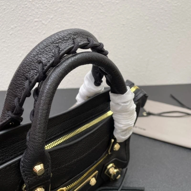 EasyCare Balenciaga  Medium Motorcycle Bag with Detachable Strap 72665