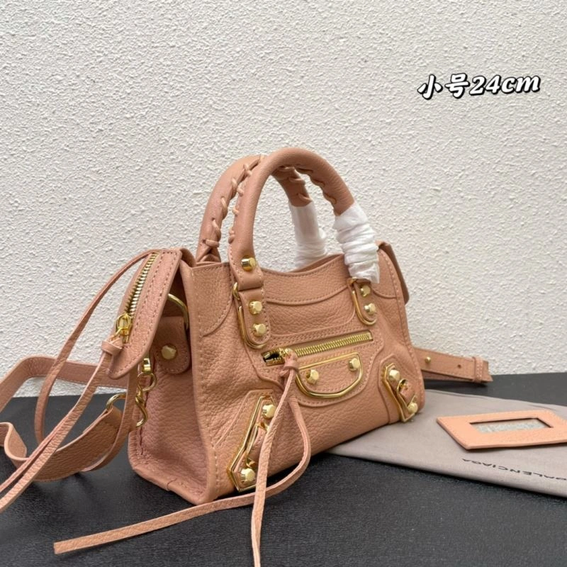 Balenciaga  Mini Motorcycle Bag with Detachable Strap MoistureWicking 72624