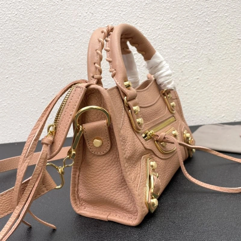 Balenciaga  Mini Motorcycle Bag with Detachable Strap MoistureWicking 72624