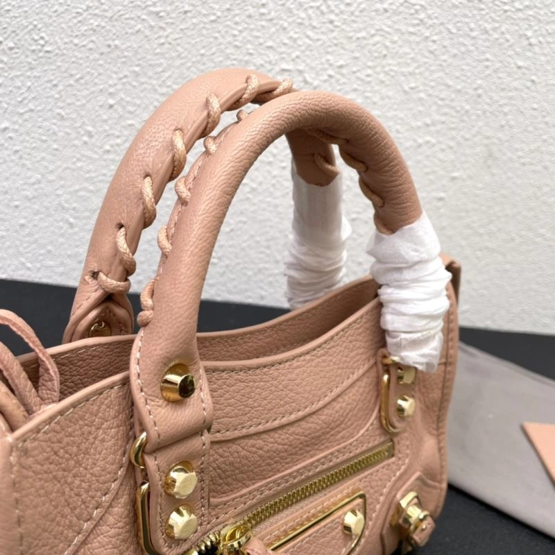 Balenciaga  Mini Motorcycle Bag with Detachable Strap MoistureWicking 72624
