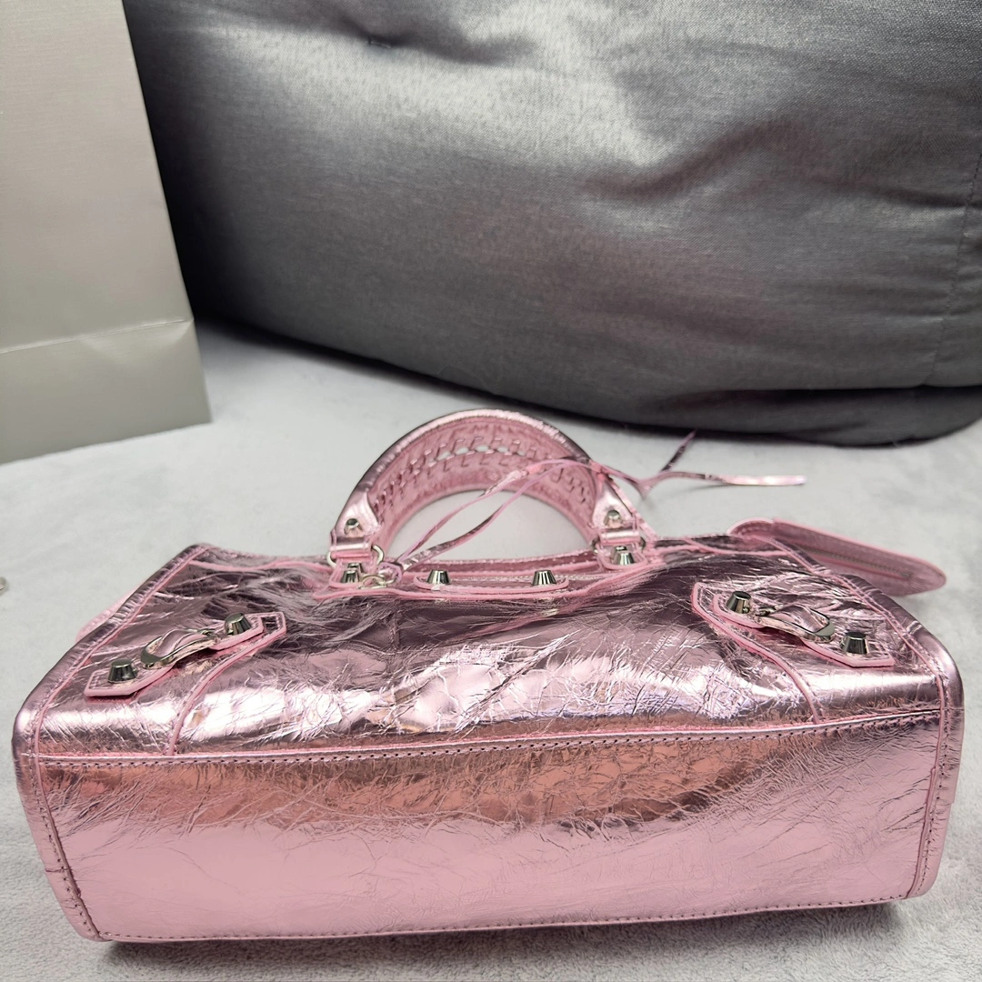 SunProtective Balenciaga  Series Medium Motorcycle Bag - Streamlined Elegance 64643