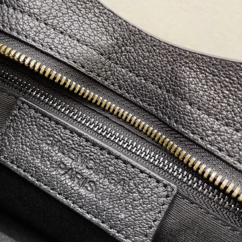 Functional Balenciaga  Small Motorcycle Bag in Goat Leather 72715