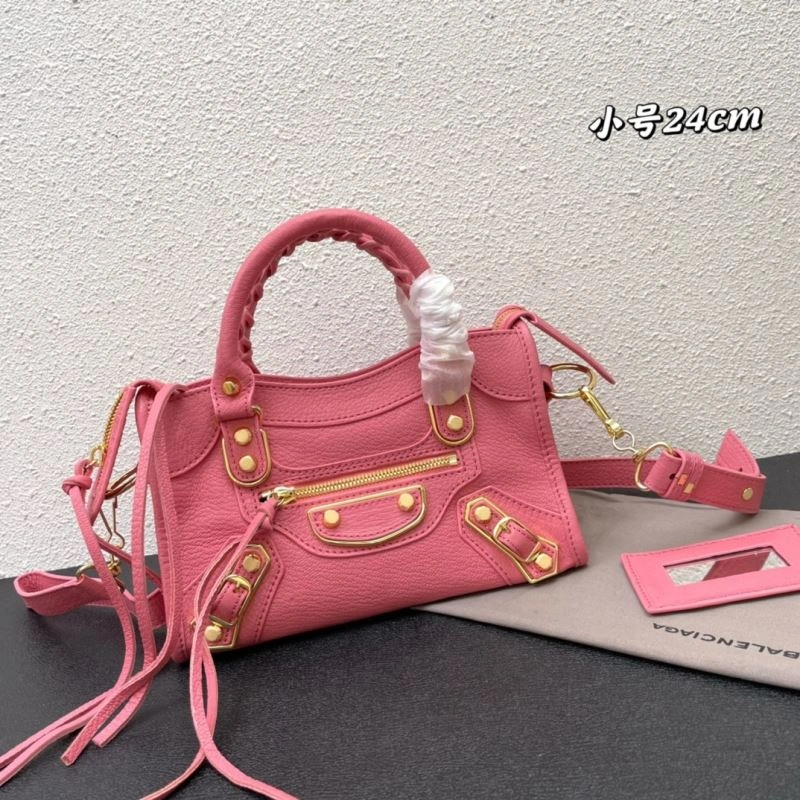 Supportive Balenciaga  Small Motorcycle Bag with Detachable Strap 72666