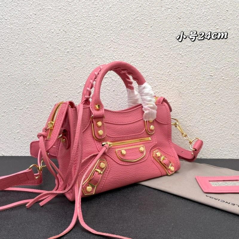 Supportive Balenciaga  Small Motorcycle Bag with Detachable Strap 72666