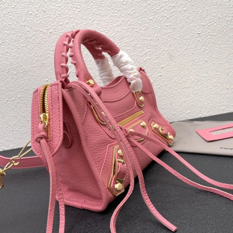 Supportive Balenciaga  Small Motorcycle Bag with Detachable Strap 72666