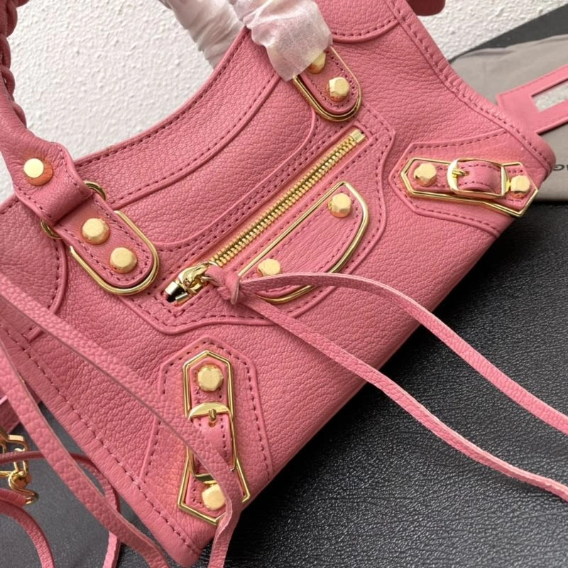 Supportive Balenciaga  Small Motorcycle Bag with Detachable Strap 72666